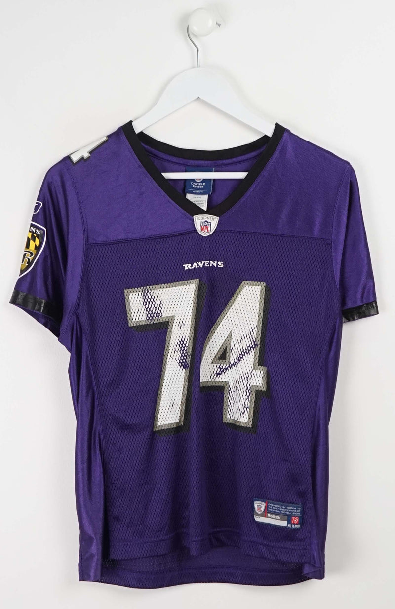 VINTAGE NFL REEBOK BALTIMORE RAVENS JERSEY (S)