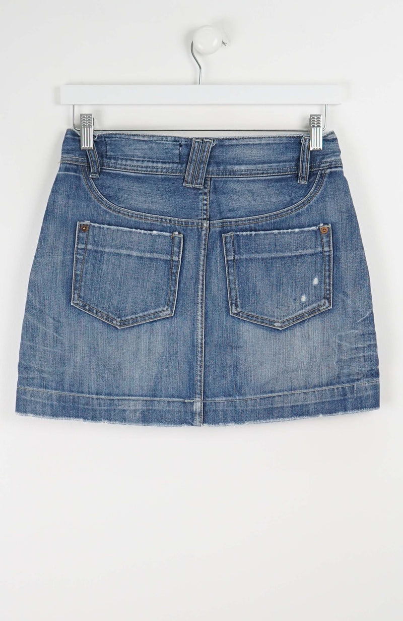 VINTAGE Y2K DENIM SKIRT SIZE 18