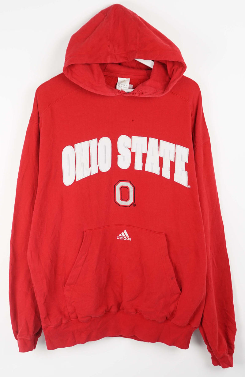 VINTAGE ADIDAS OHIO STATE HOODIE SWEATER XL