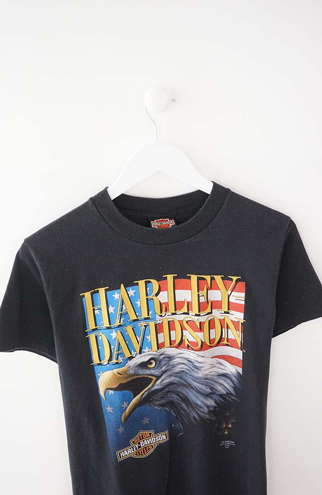 VTG Harley Davidson 3D Emblem Tshirt