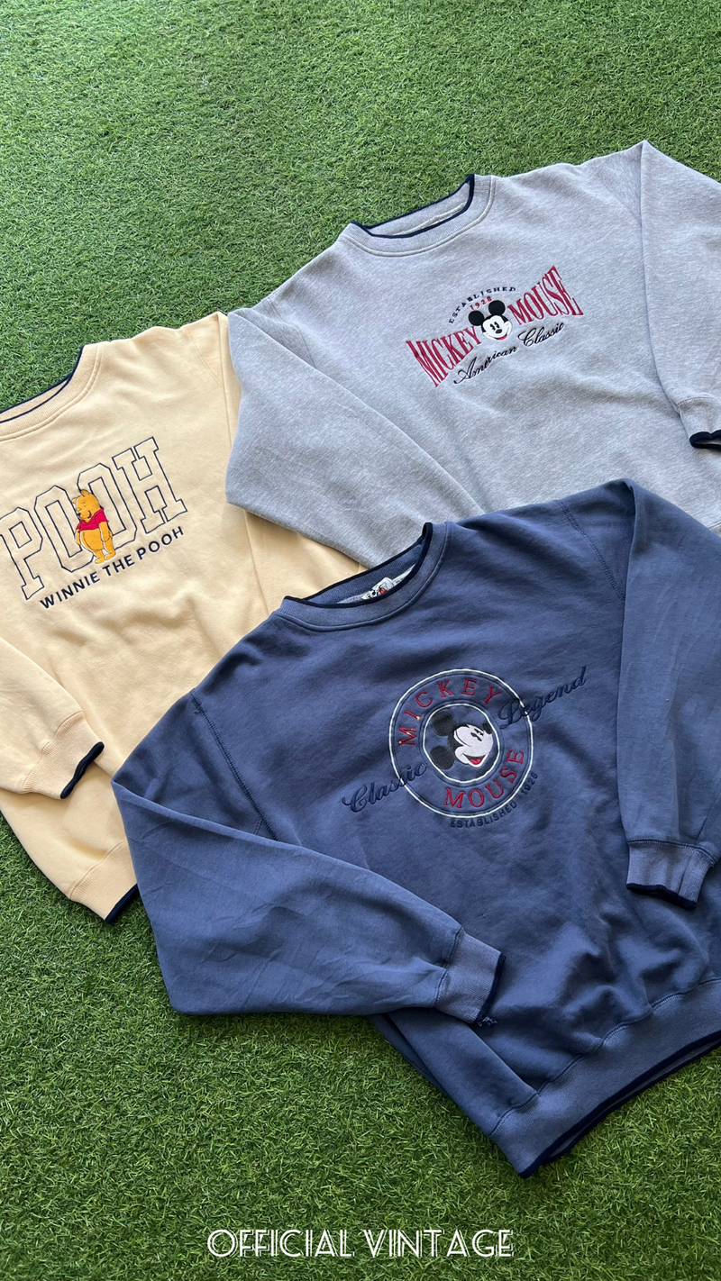 Vintage Cartoon Sweaters & T-Shirts