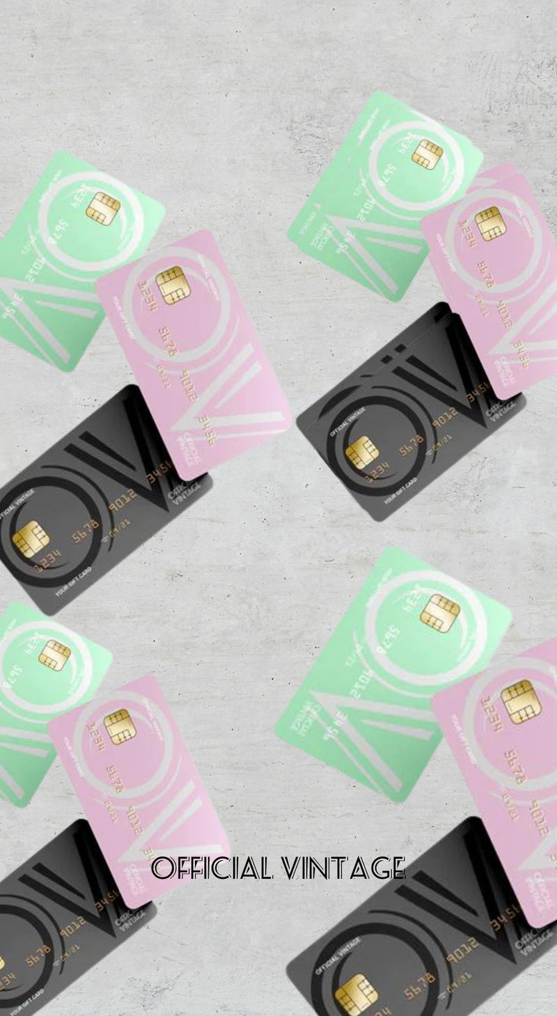 Official Vintage Gift Cards