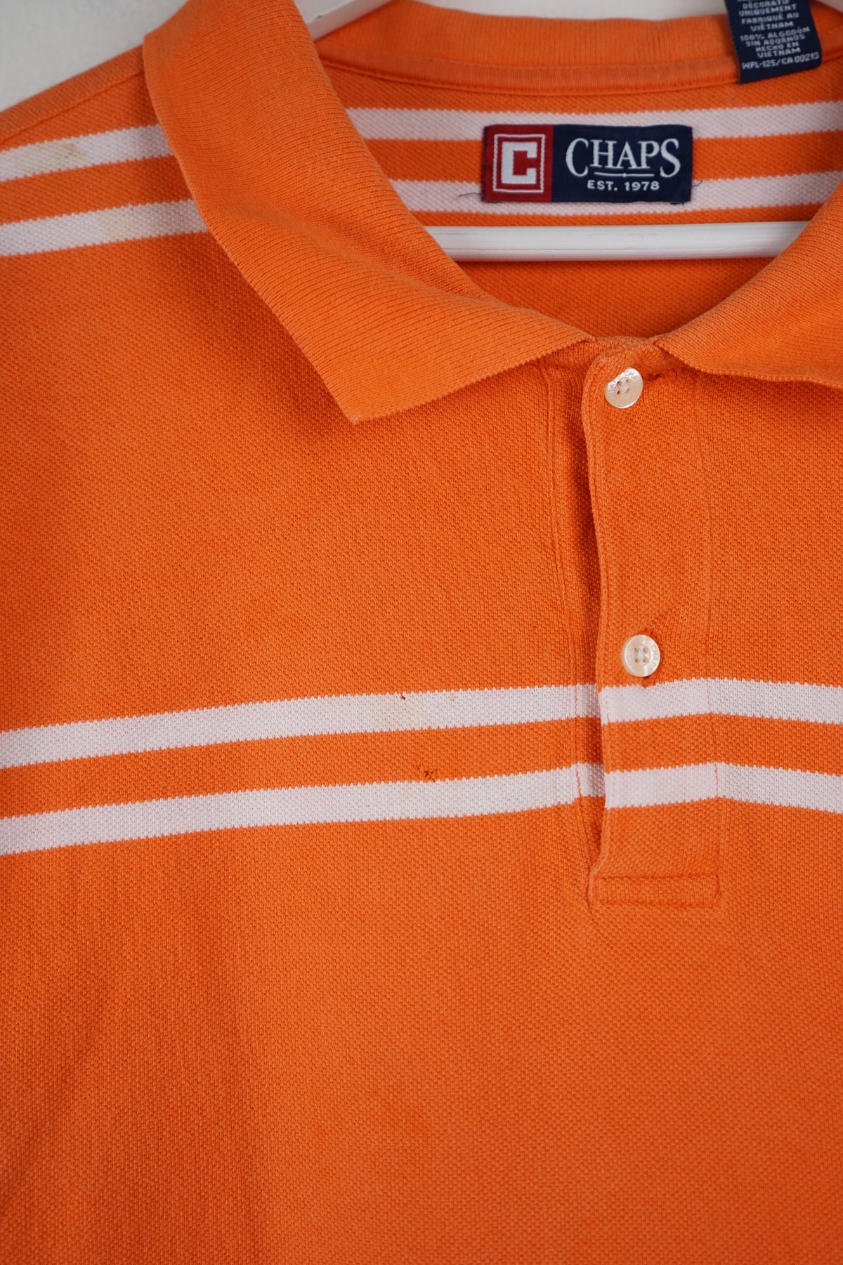 VINTAGE CHAPS POLO SHIRT (L)
