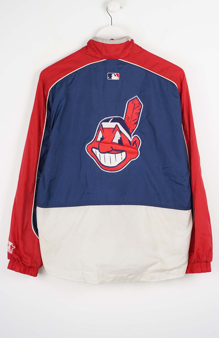 VINTAGE STARTER CLEVELAND INDIANS WINDBREAKER (M)