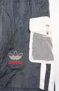 VINTAGE ADIDAS TRACK PANT SHORTS (M)