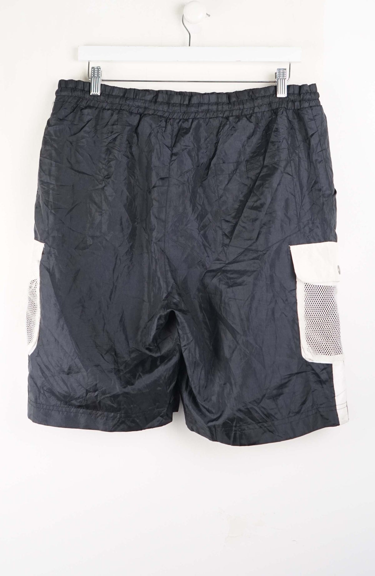 VINTAGE ADIDAS TRACK PANT SHORTS (M)