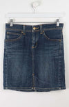 VINTAGE Y2K DENIM SKIRT W30