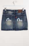 VINTAGE Y2K DENIM SKIRT (SIZE 12)