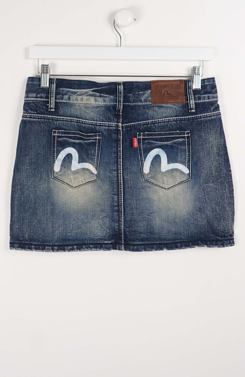 VINTAGE Y2K DENIM SKIRT (SIZE 12)