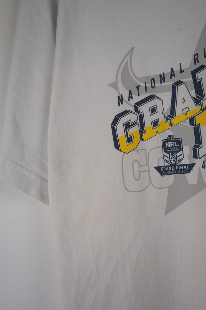 VINTAGE NRL COWBOYS GRAND 2015 FINAL T-SHIRT (L)
