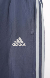 VINTAGE ADIDAS TRACK PANT SHORTS (XL)