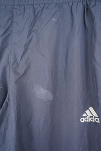 VINTAGE ADIDAS TRACK PANT SHORTS (XL)