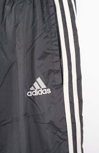 VINTAGE ADIDAS TRACK PANT SHORTS (XL)