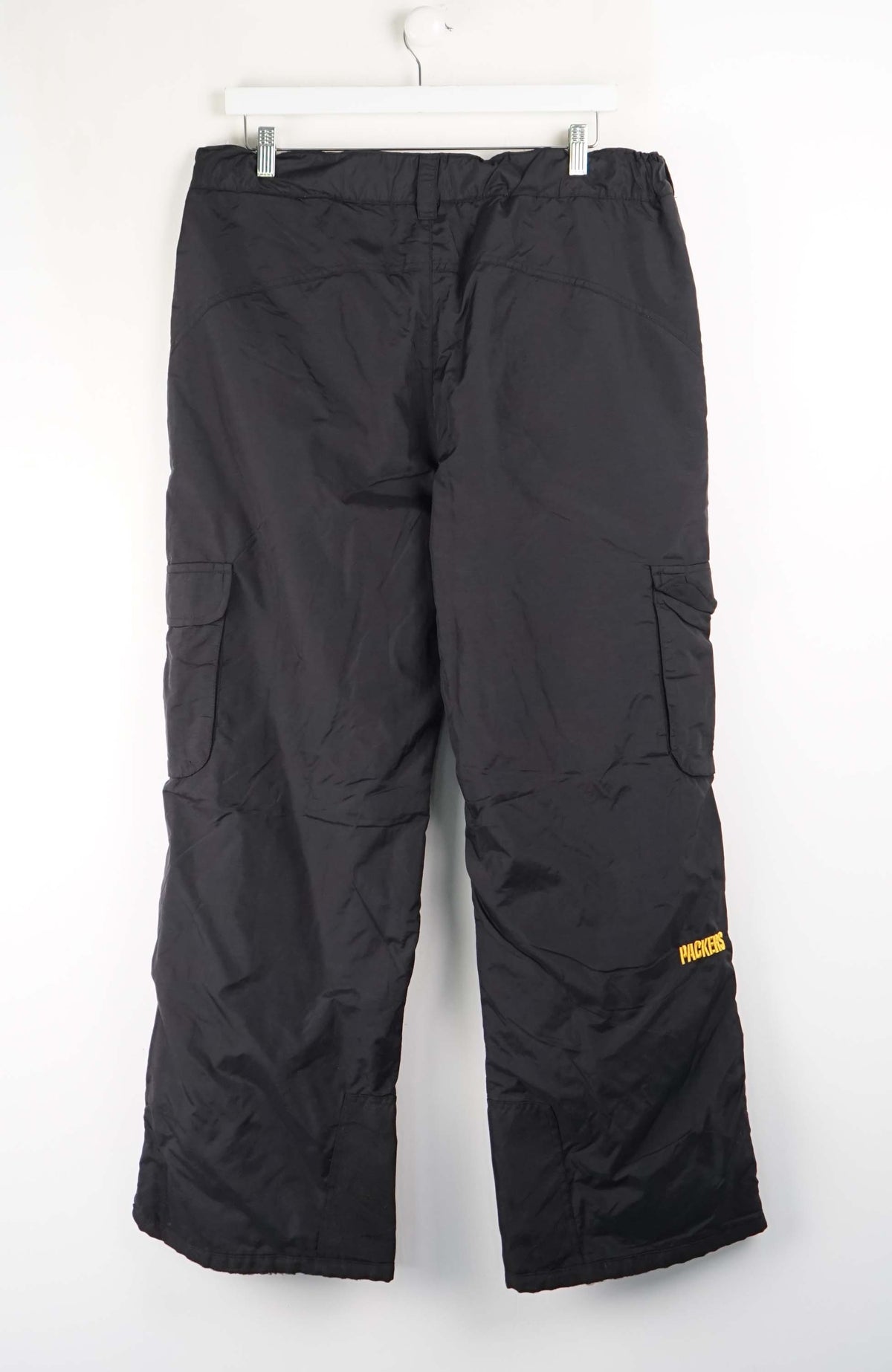VINTAGE NFL GREEN BAY PACKERS TRACK PANTS (XL)