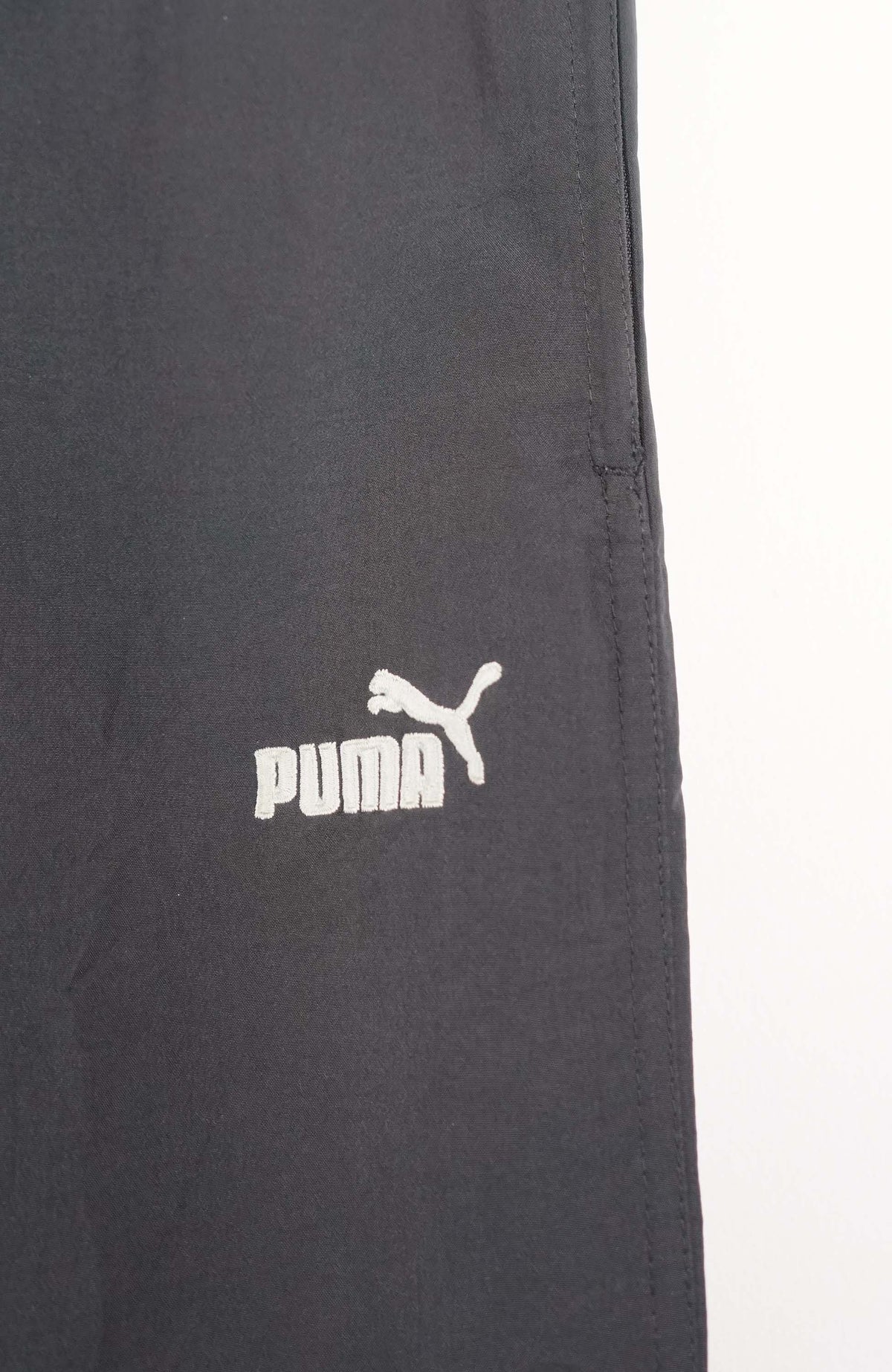 VINTAGE PUMA TRACK PANT SHORTS (XL)