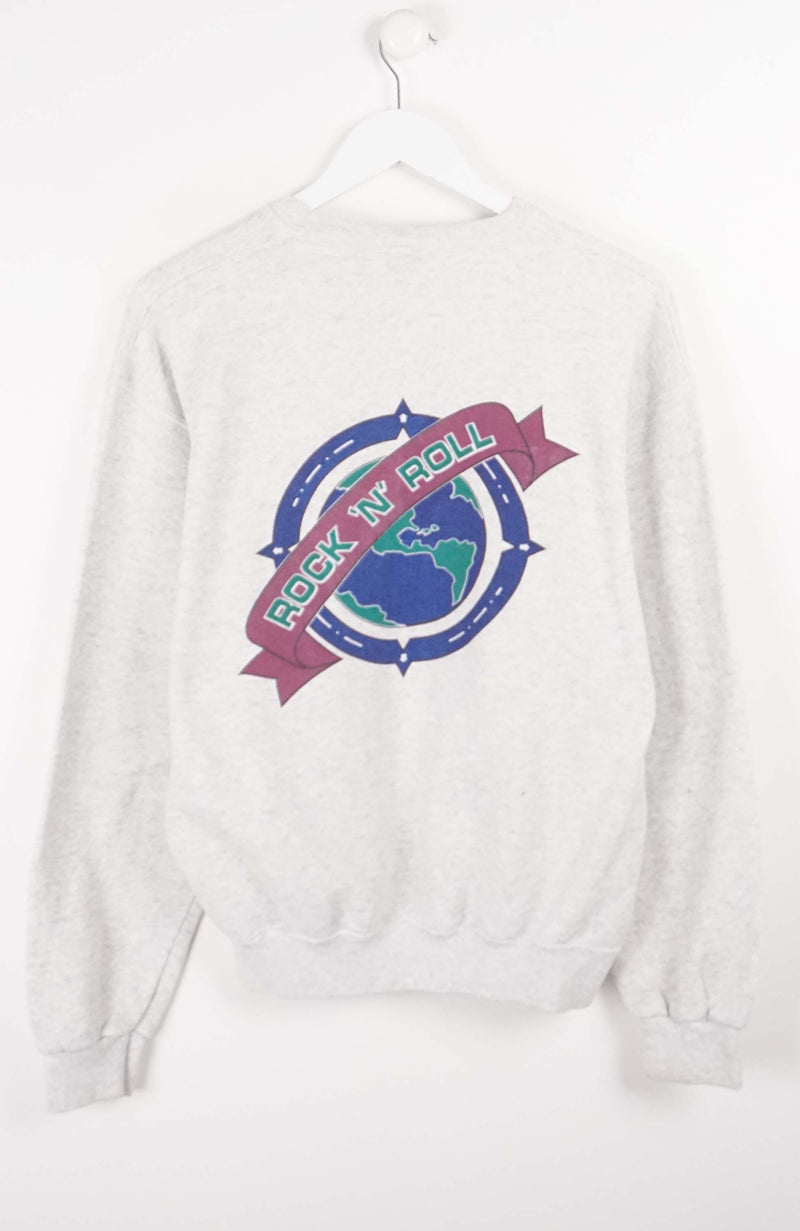 VINTAGE HARD ROCK SWEATER (S)
