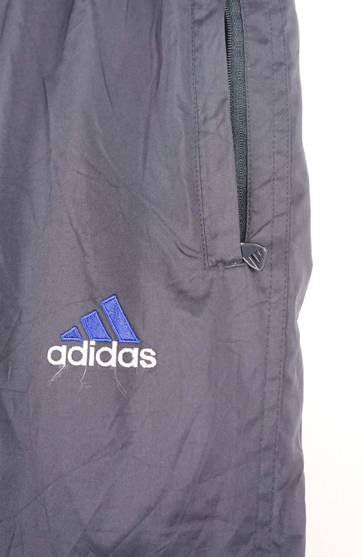 VINTAGE ADIDAS TRACK PANT SHORTS (M)
