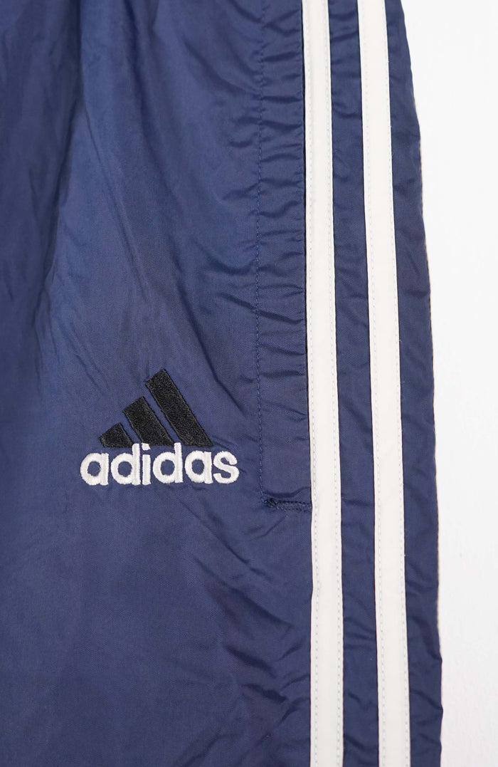 VINTAGE ADIDAS TRACK PANT SHORTS (L)