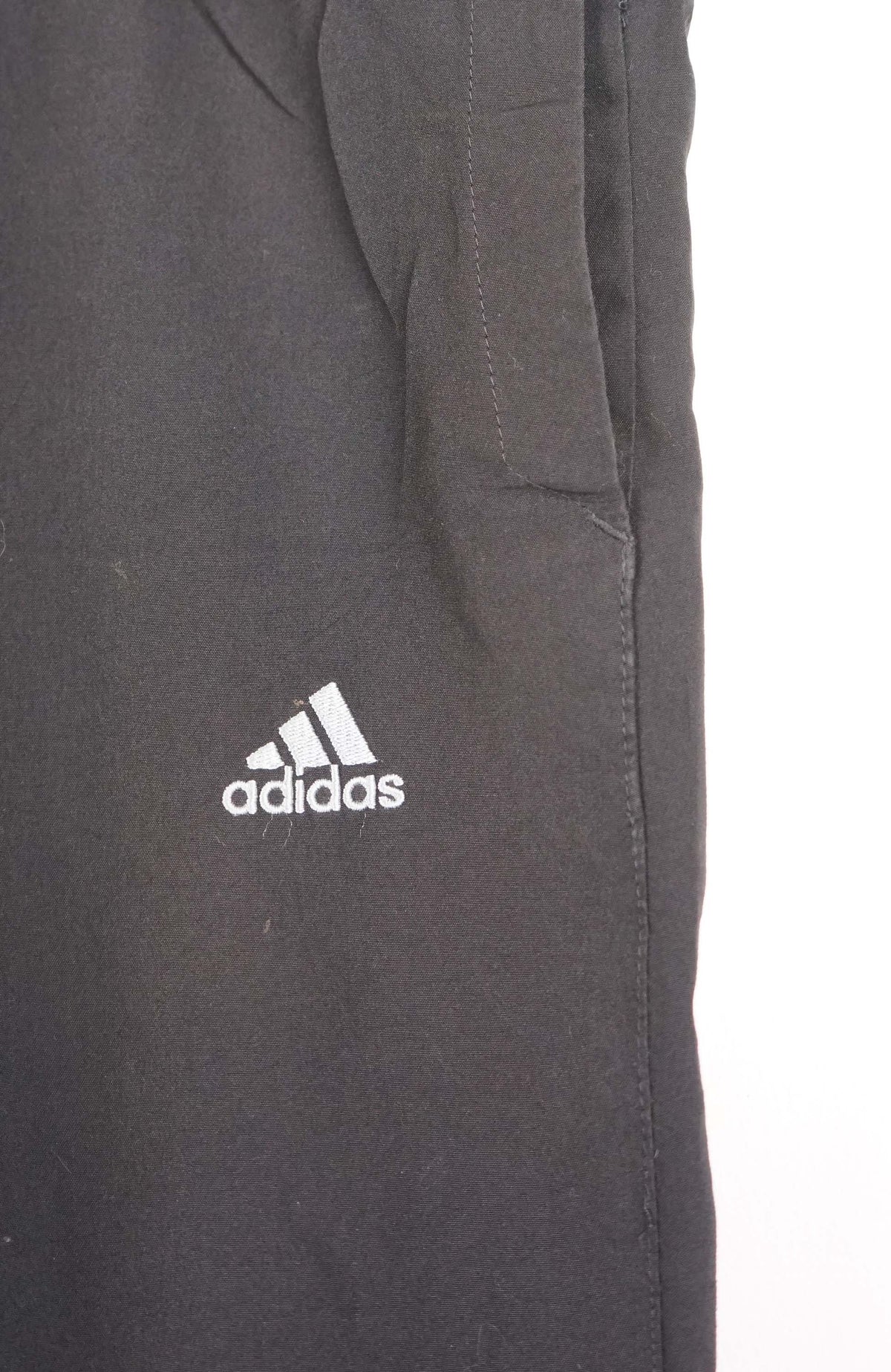 VINTAGE ADIDAS TRACK PANT SHORTS (XXXL)
