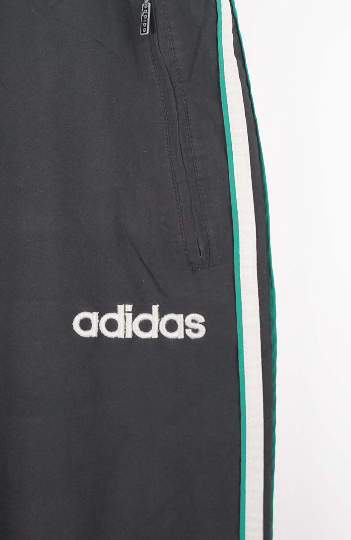 VINTAGE ADIDAS TRACK PANT SHORTS (XL)