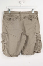 VINTAGE  LEE DUNGAREES SHORTS W36