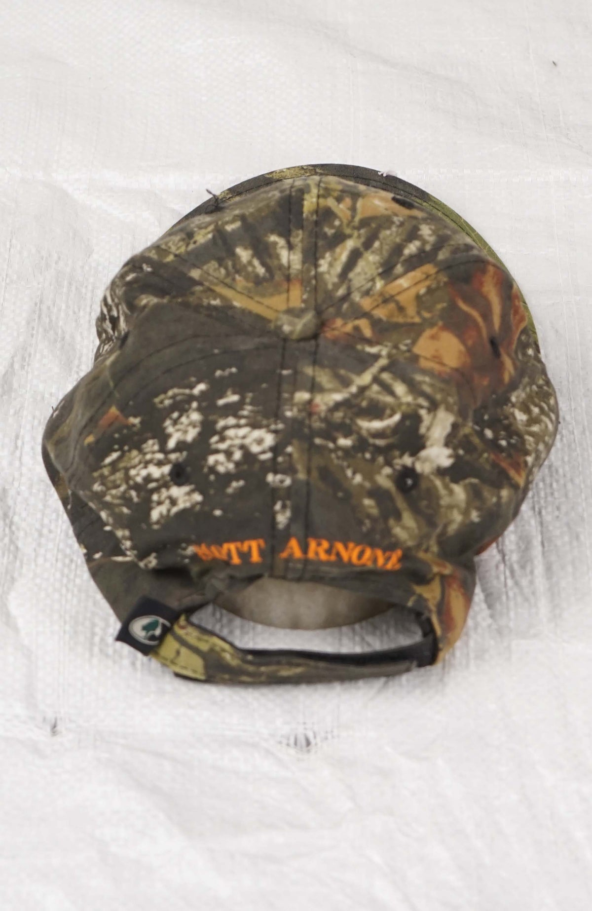 VINTAGE HD EDWARD JONES REAL TREE HAT