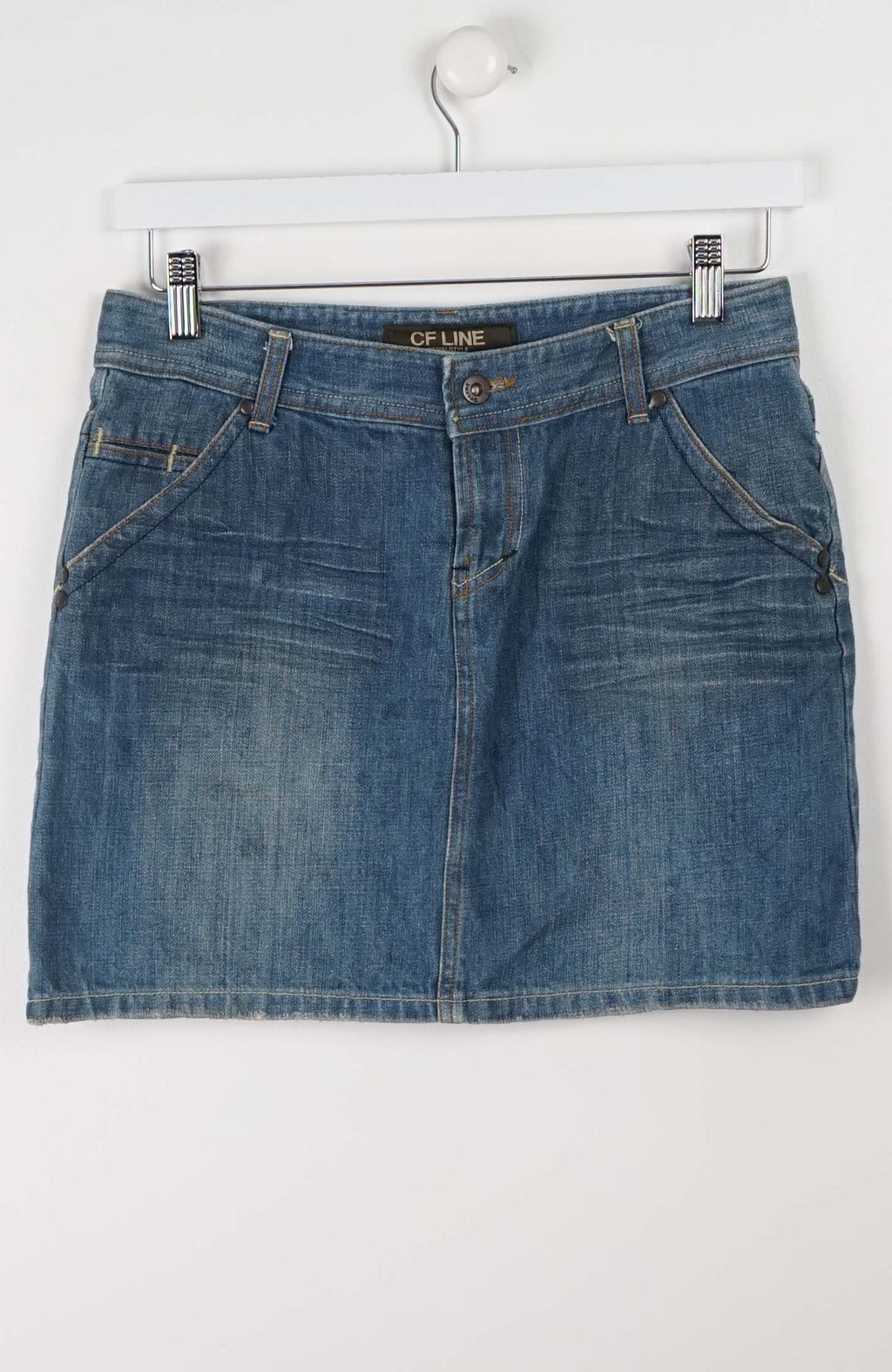  VINTAGE Y2K DENIM SKIRT W30