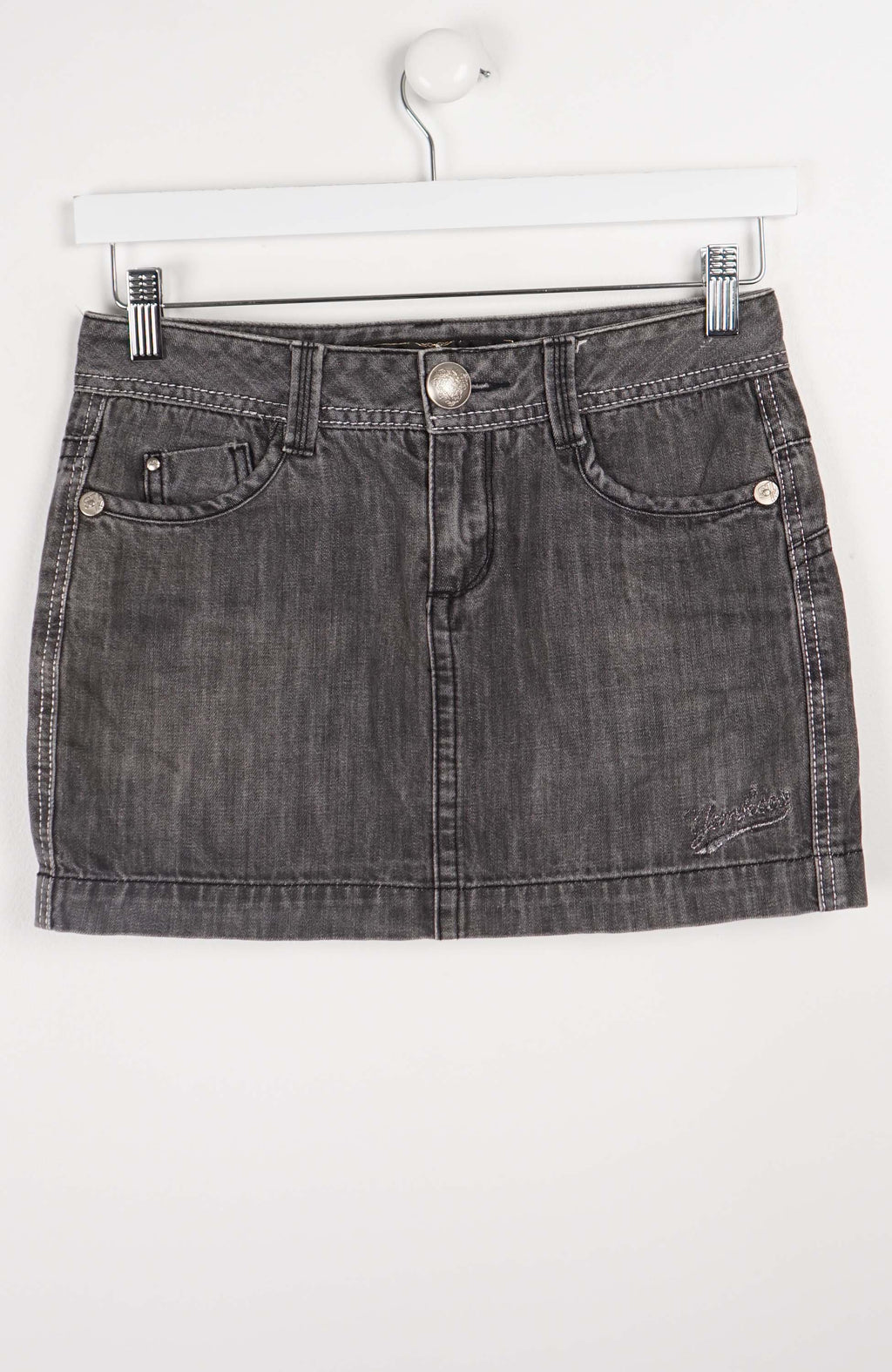 VINTAGE Y2K DENIM SKIRT (SIZE 10)