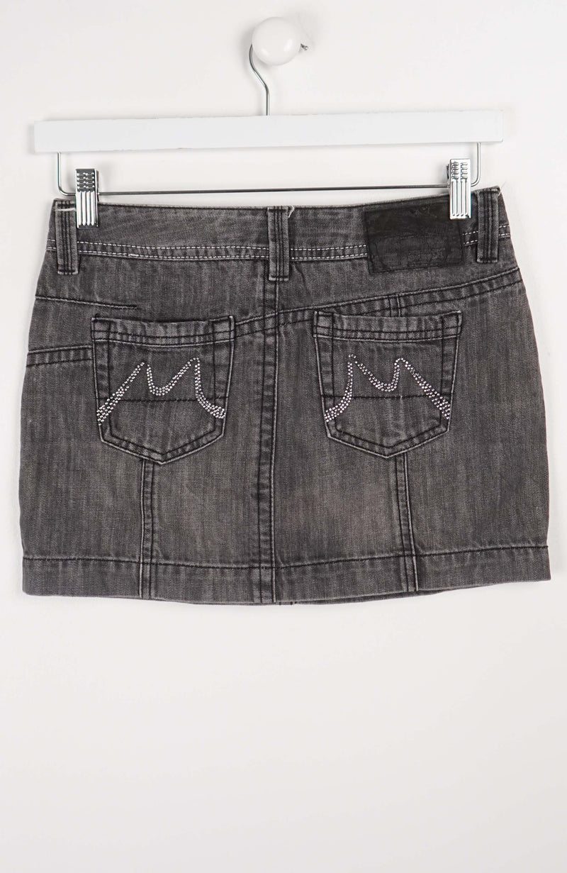 VINTAGE Y2K DENIM SKIRT (SIZE 10)