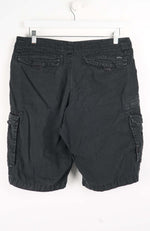 VINTAGE  LEE DUNGAREES SHORTS W32
