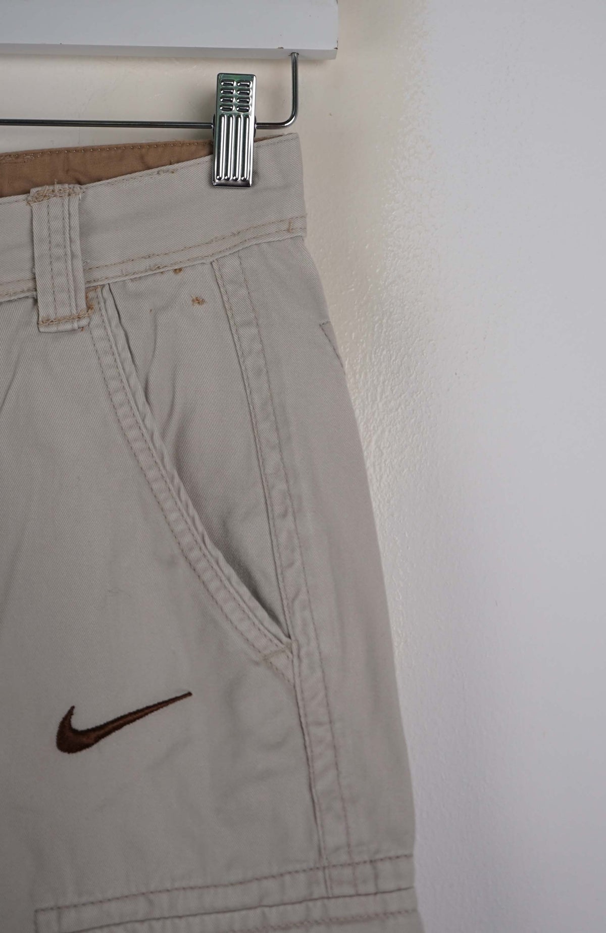 VINTAGE REWORK CARGO SHORTS W28