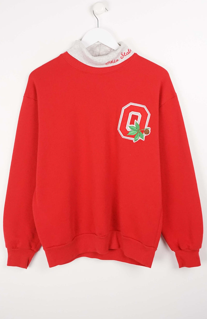 VINTAGE OHIO STATE MOCKNECK SWEATER (M)