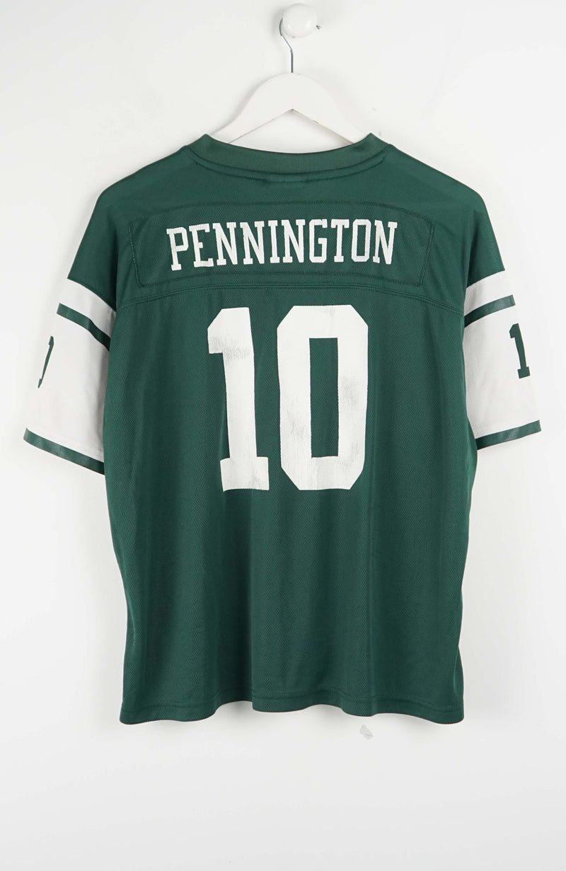 VINTAGE REEBOK NFL NEW YORK JETS JERSEY (L) CROPPED