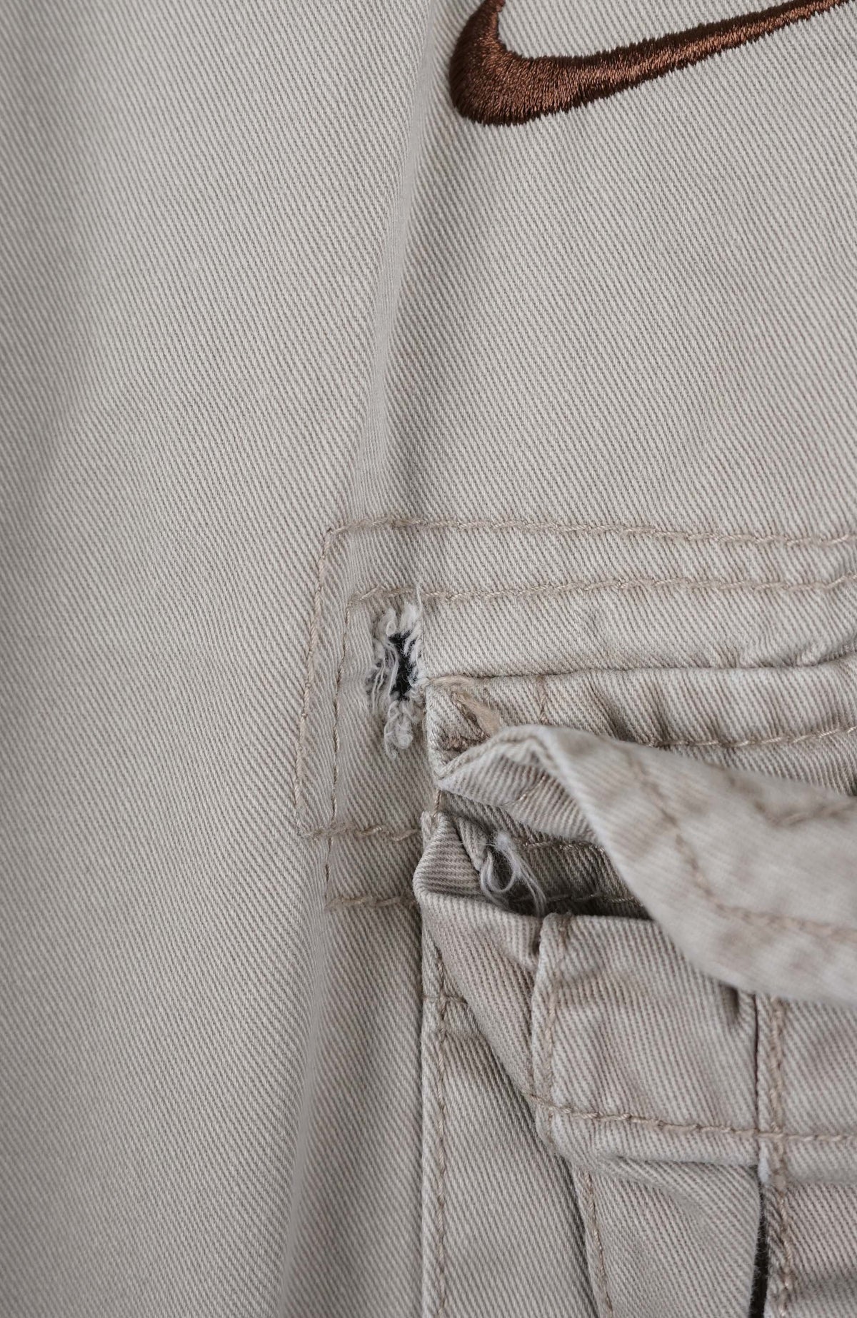 VINTAGE REWORK CARGO PANTS W30