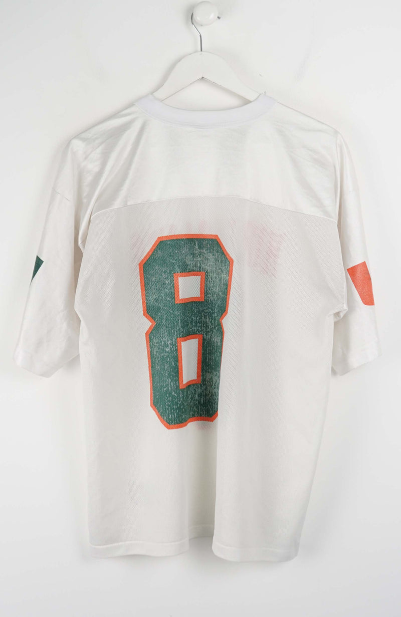 VINTAGE NFL MIAMI HURRICANES JERSEY (M)