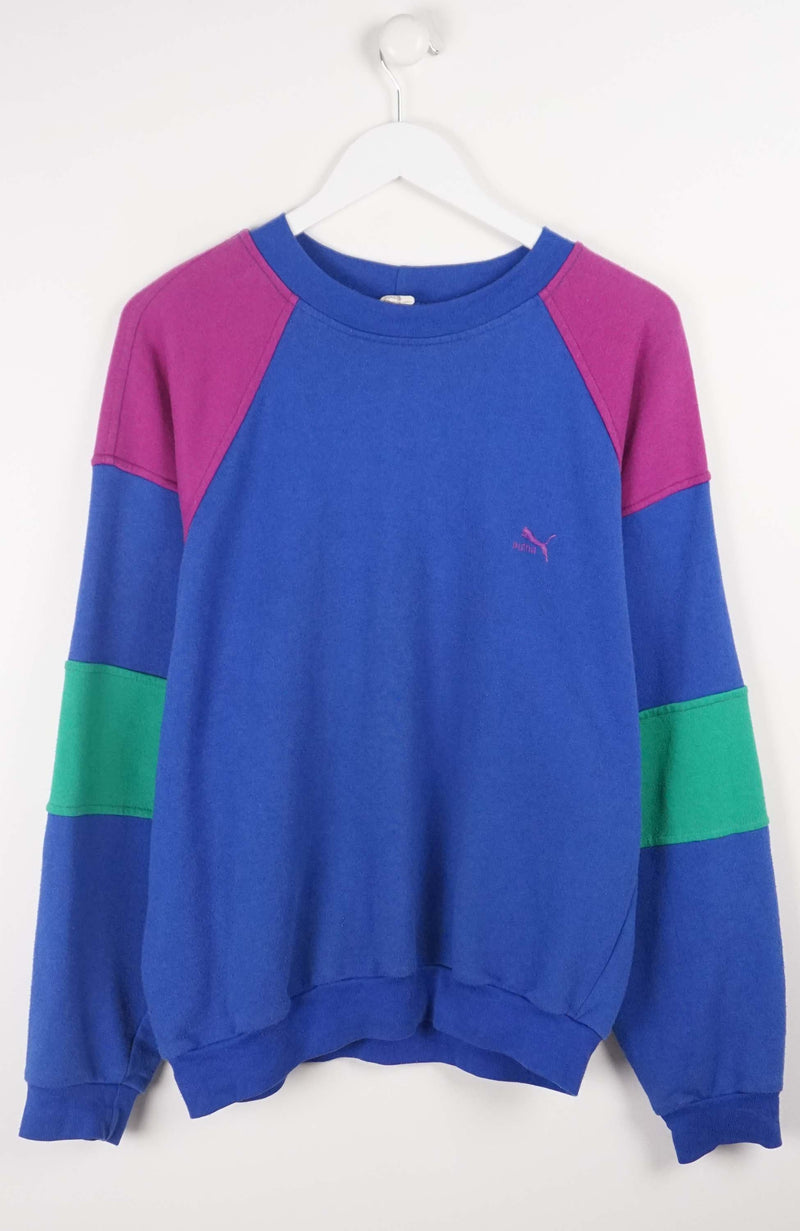 VINTAGE PUMA SWEATER (L)