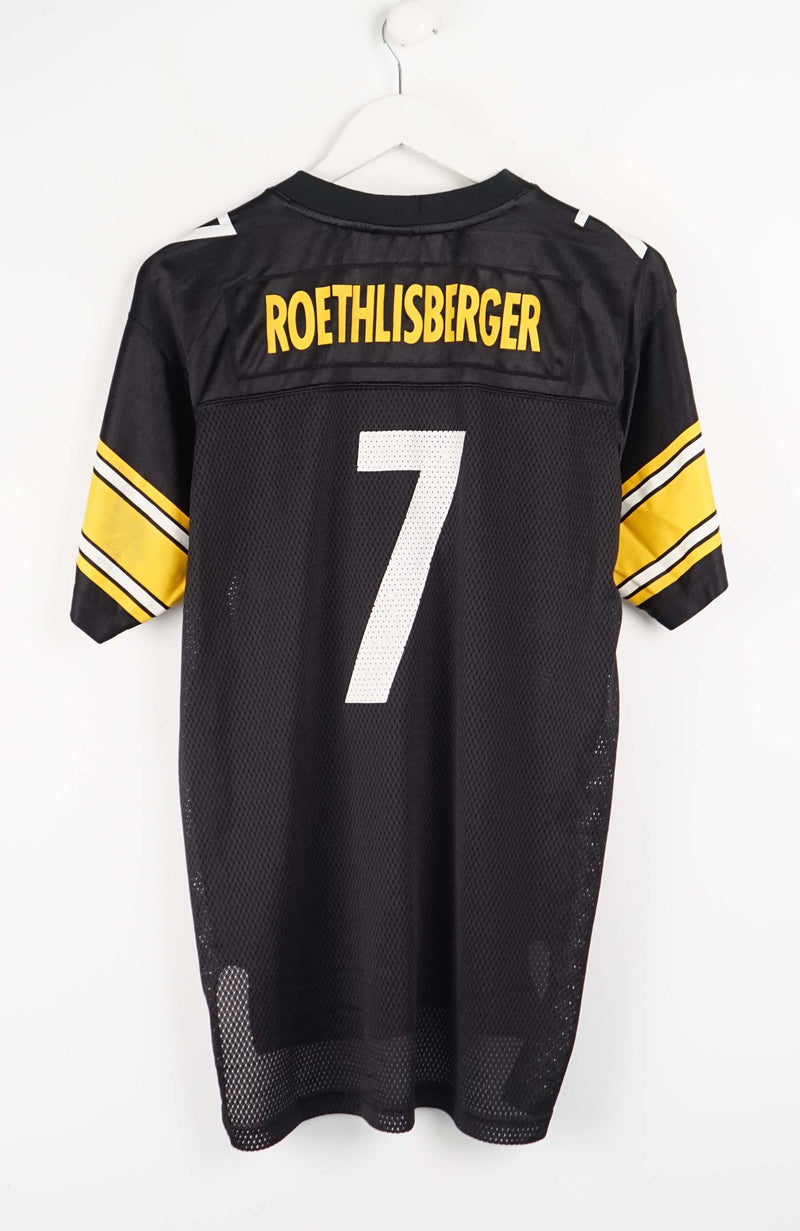 VINTAGE NFL REEBOK PITTSBURGH STEELERS JERSEY (M)