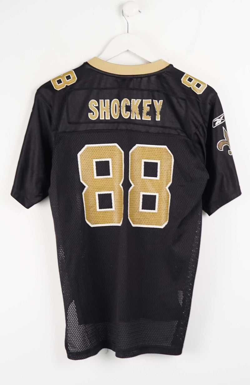 VINTAGE NFL REEBOK NEW ORLEAN SAINTS JERSEY (XS)