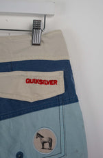 VINTAGE QUIKSILVER BOARD SHORTS W33