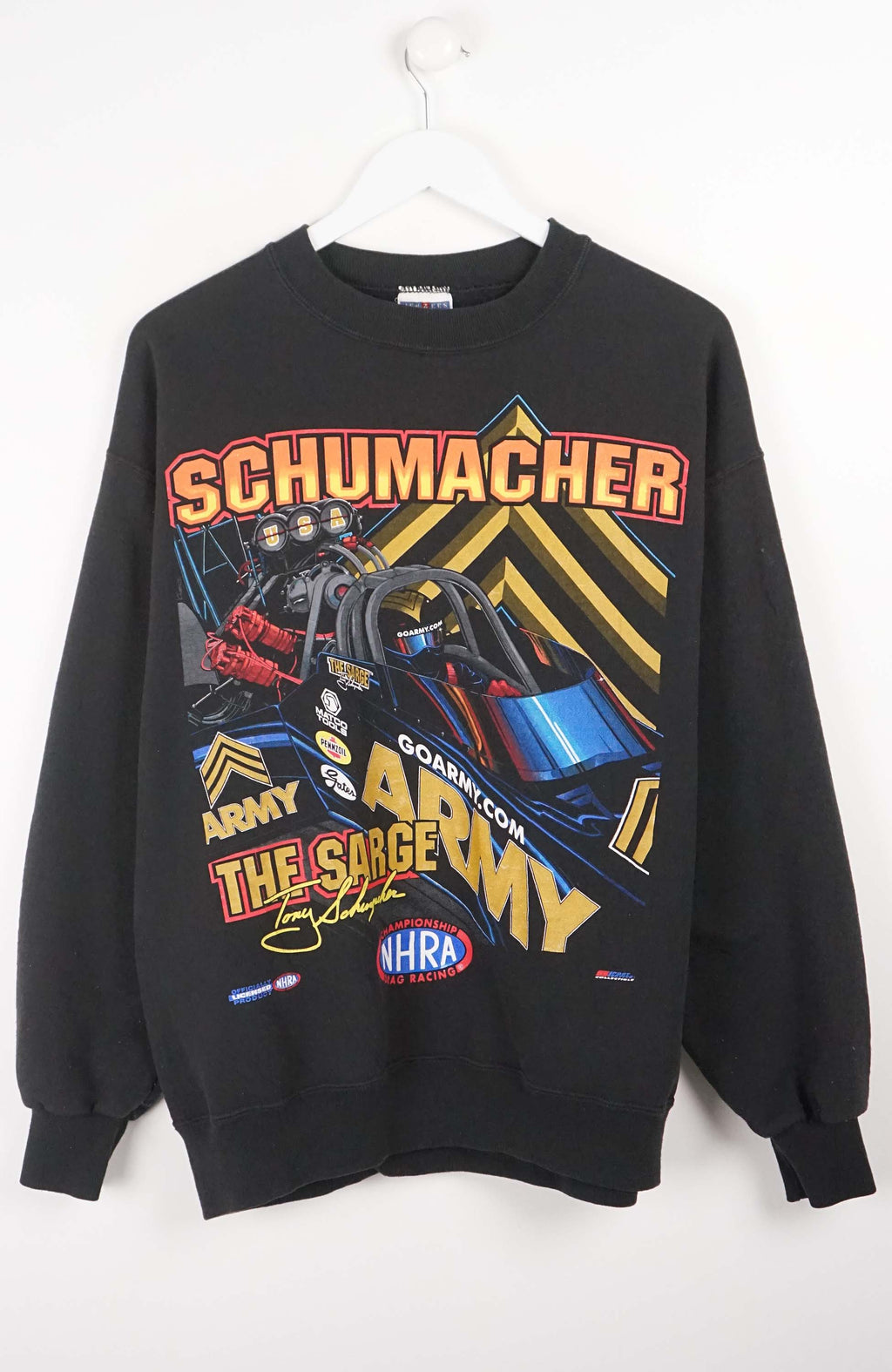 VINTAGE NASCAR SWEATER (L)