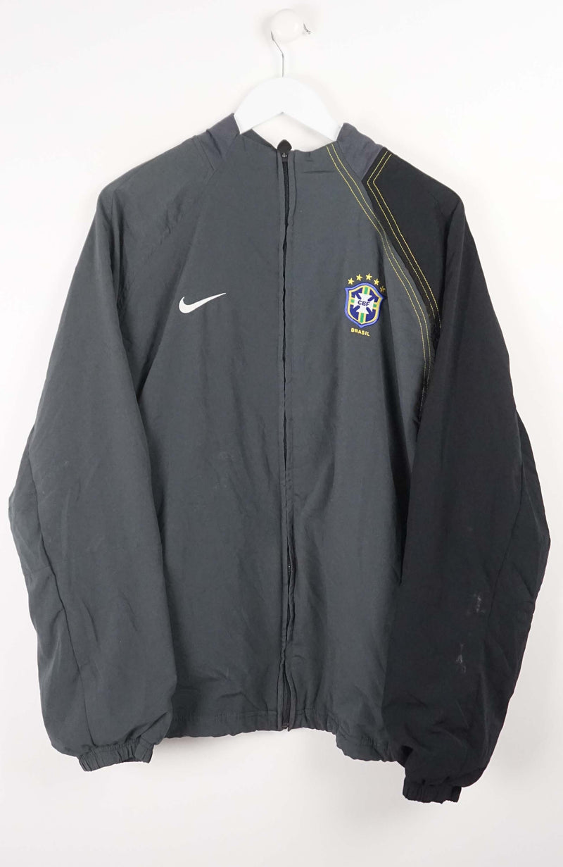 VINTAGE ADIDAS BRASIL FOOTBALL WINDBREAKER (XL)