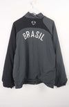 VINTAGE ADIDAS BRASIL FOOTBALL WINDBREAKER (XL)