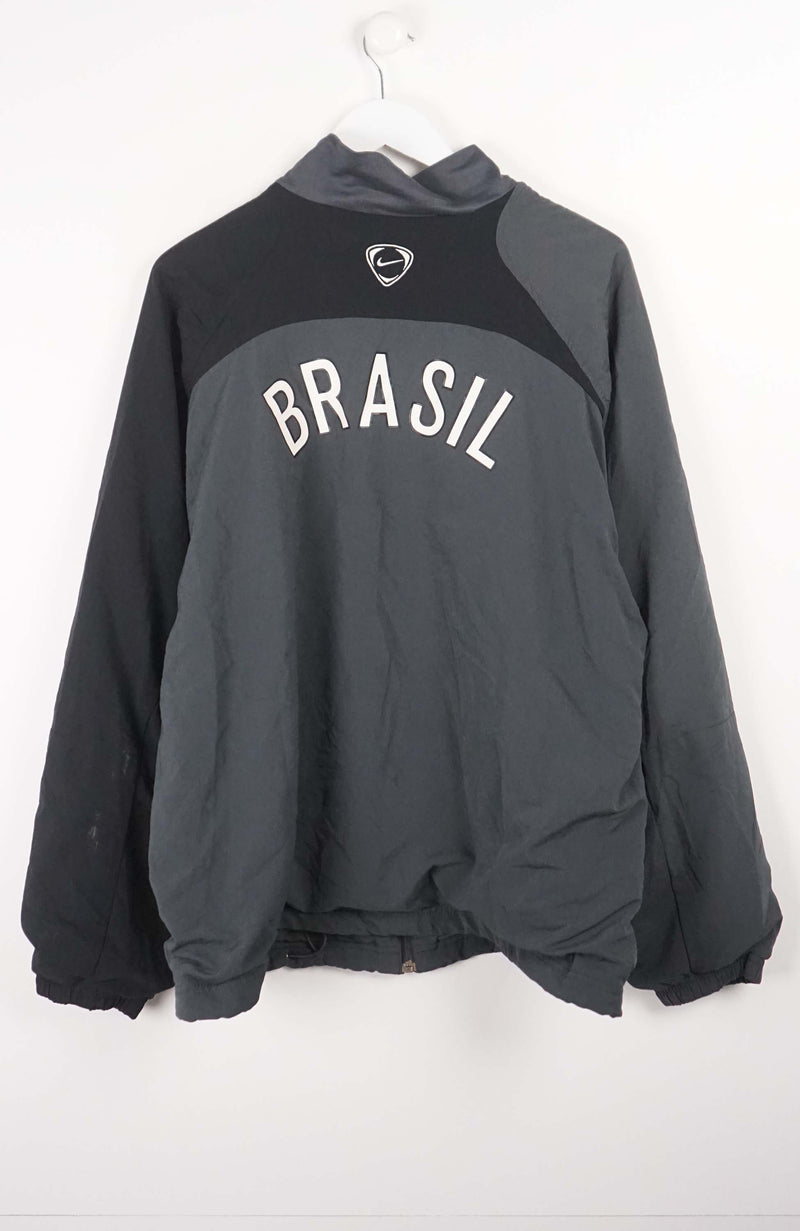 VINTAGE ADIDAS BRASIL FOOTBALL WINDBREAKER (XL)