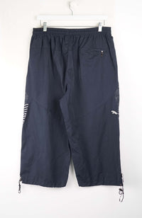 VINTAGE PUMA 3/4 TRACK PANT SHORTS (M)