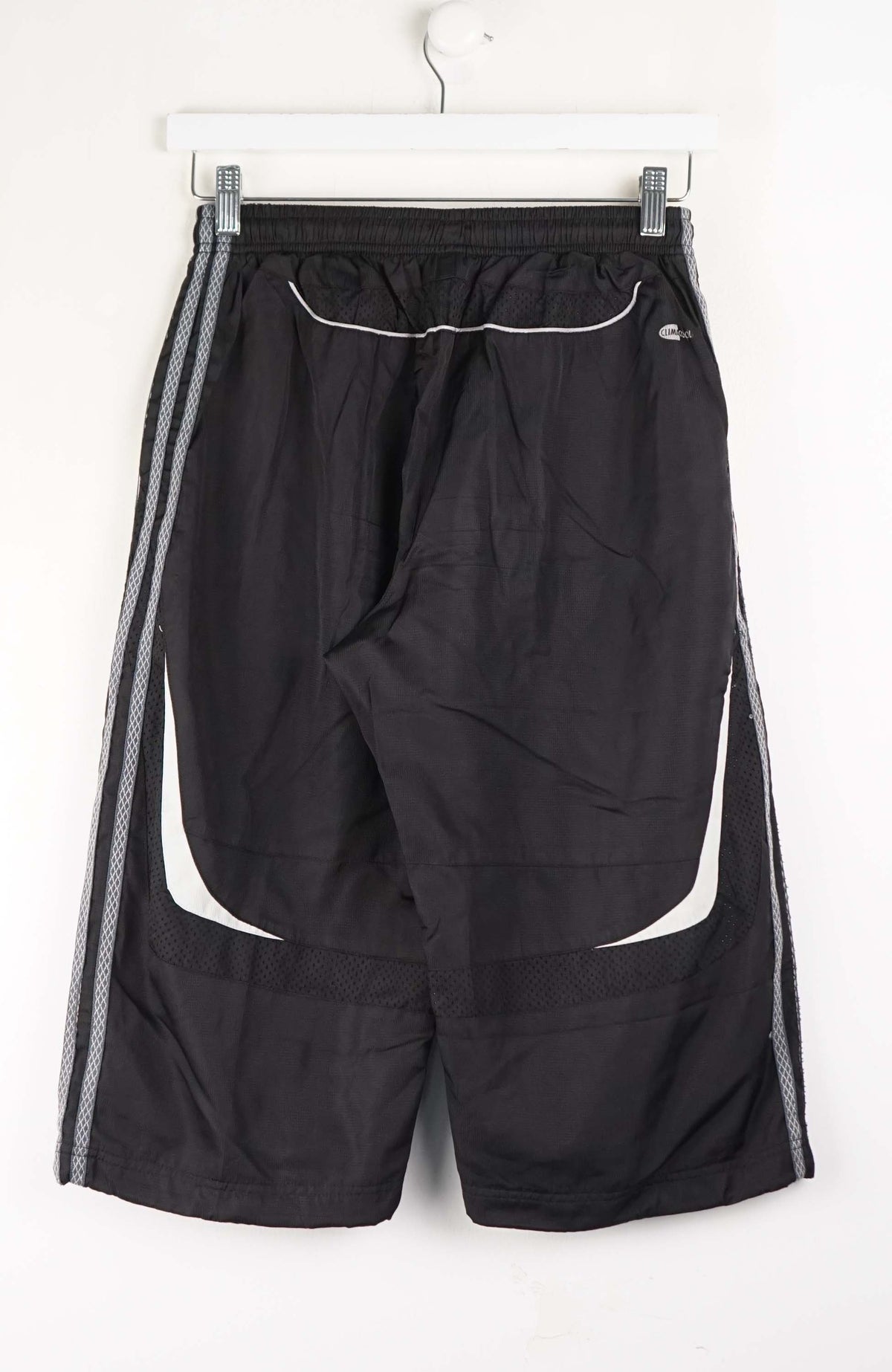 VINTAGE ADIDAS TRACK PANT SHORTS (XS)