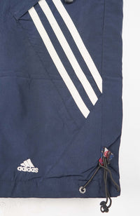 VINTAGE ADIDAS 3/4 TRACK PANT SHORTS (XL)