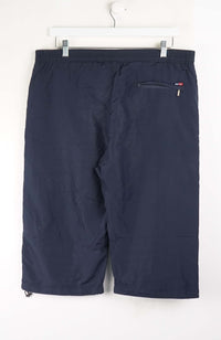 VINTAGE ADIDAS 3/4 TRACK PANT SHORTS (XL)