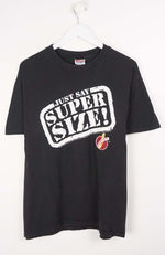 VINTAGE MCDONALD'S SUPER SIZE ME T-SHIRT (L)