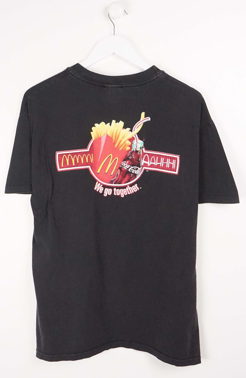 VINTAGE MCDONALD'S SUPER SIZE ME T-SHIRT (L)