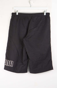 VINTAGE PUMA TRACK PANT SHORTS (M)